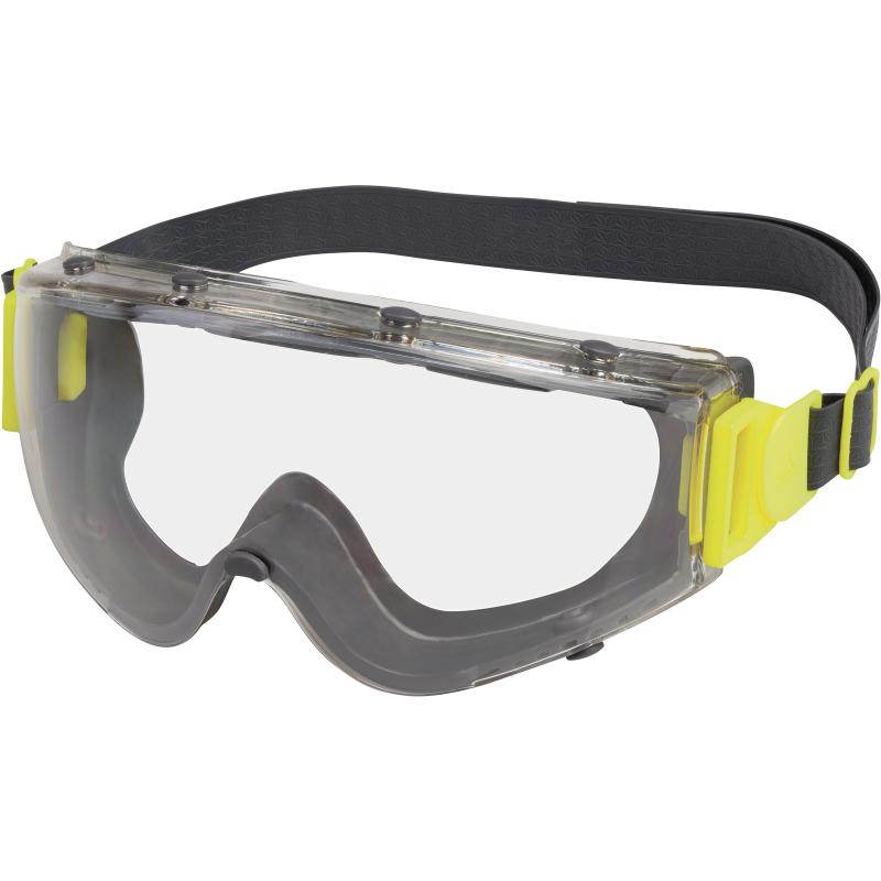 Lunettes masque polycarbonate, ventilation indirecte