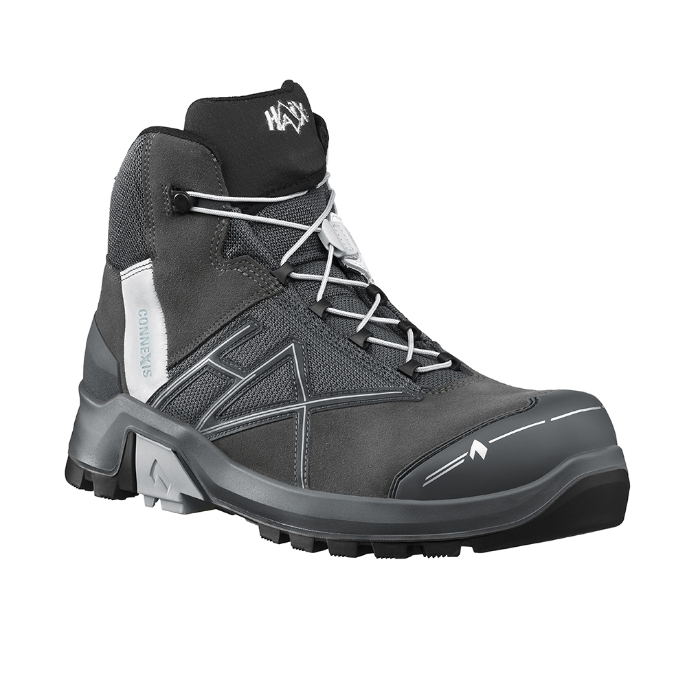 Haix CONNEXIS Safety+GTX mid grey-silver