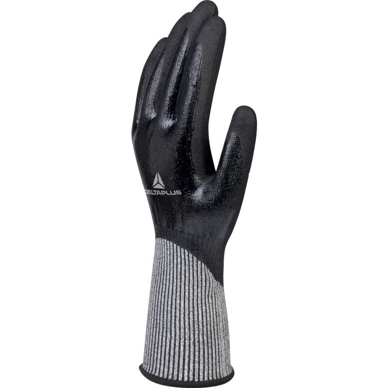 Gant tricot Deltanocut - double enduction nitrile, jauge 13, classe D