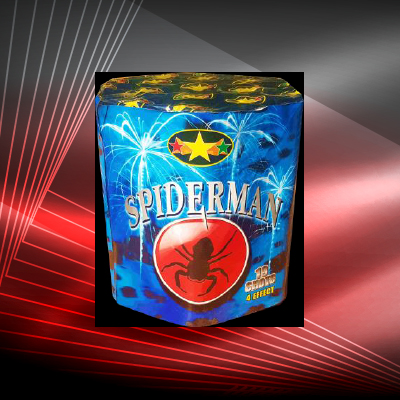 Batterie de feux d'artifice Spiderman