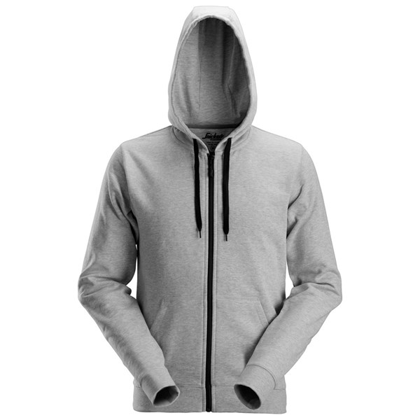 Snickers 2801 - Sweat zip. capuche peint.