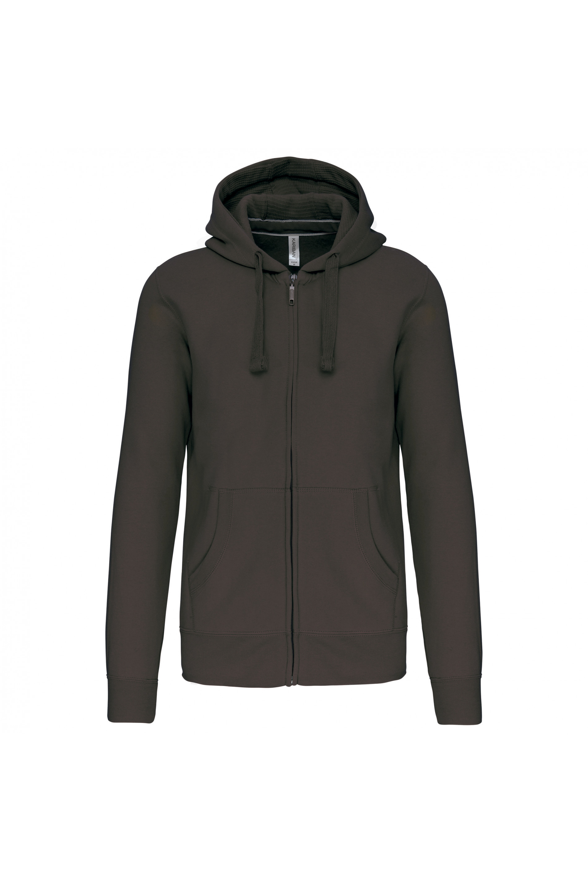 K454 - Sweat-shirt zippé capuche homme