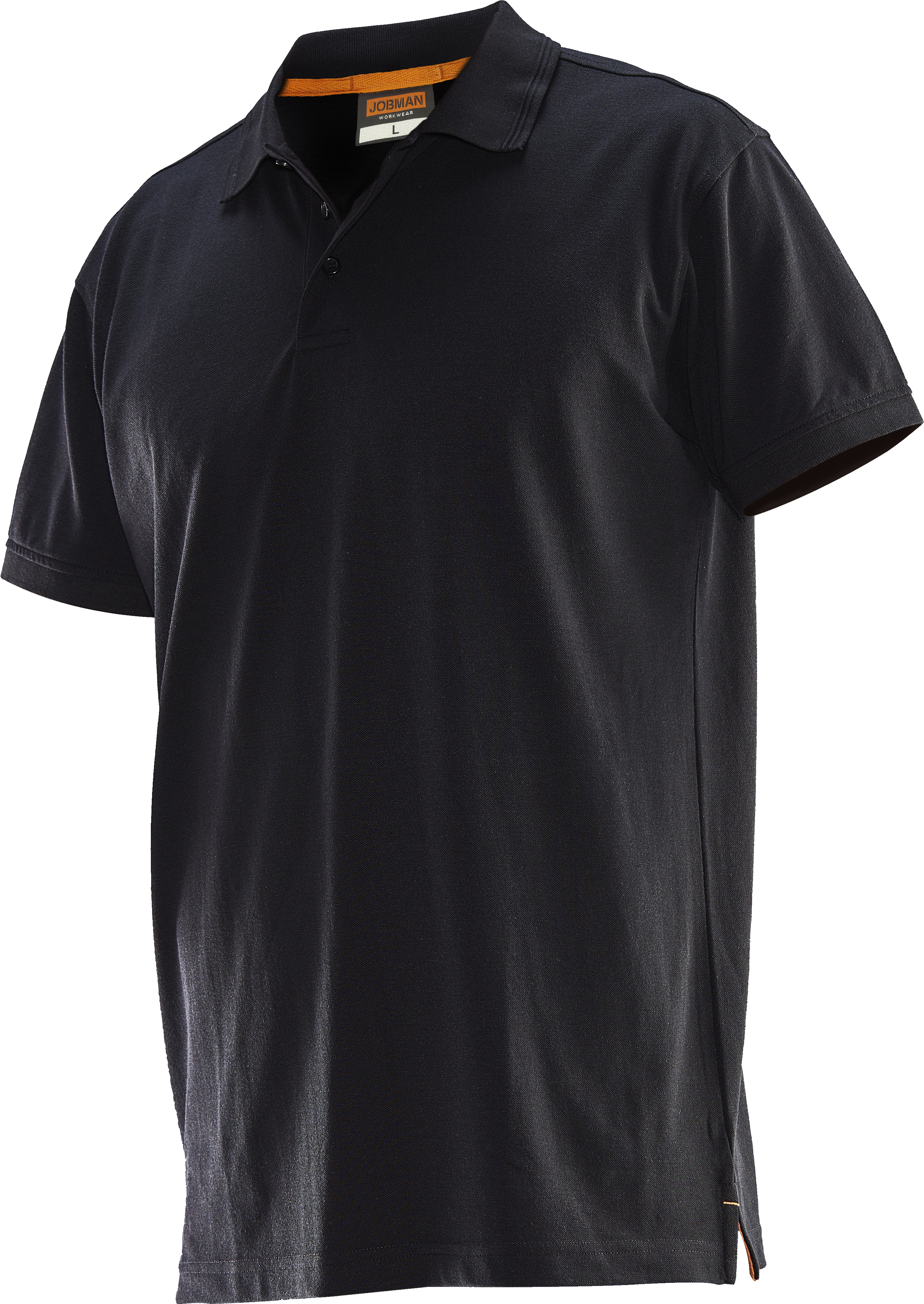 5564 T-shirt polo L noir