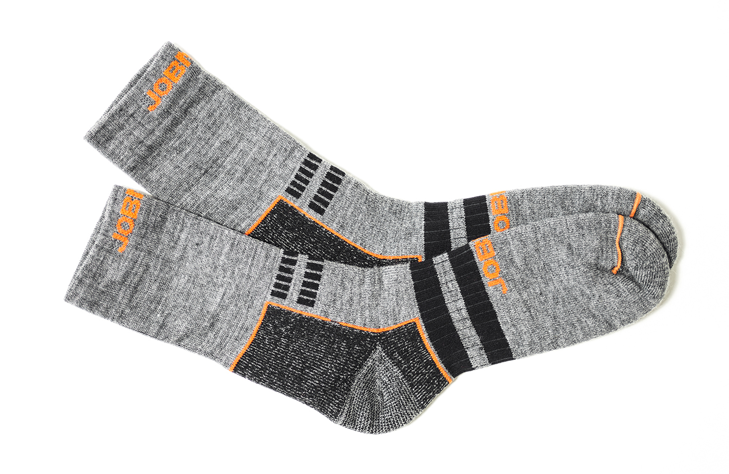 9591 Chaussettes en laine 43 gris foncé/noir