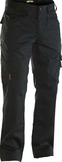 PANTALON DE TRAVAIL HOMME POCHES GENOUILLÈRES CARGO PANTALON DE NOIR J