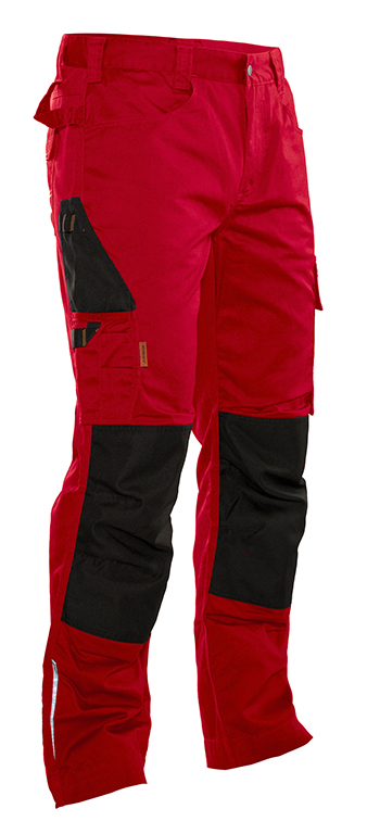 2321 PANTALON DE SERVICE D124 rouge/noir