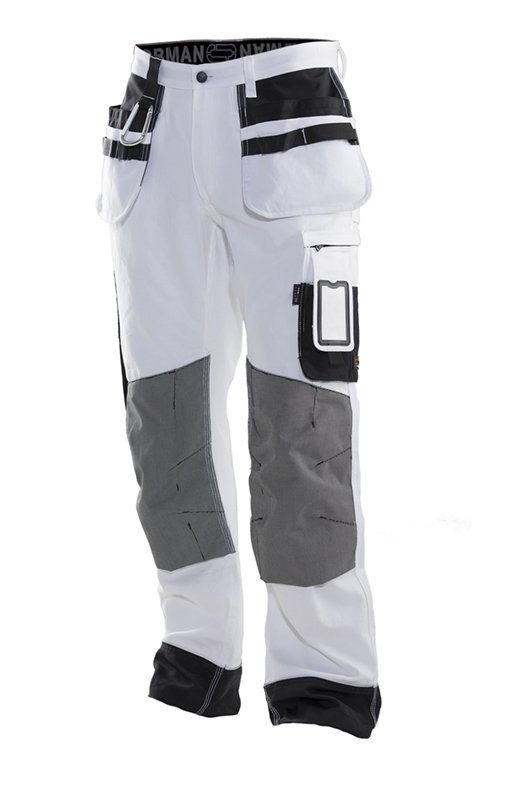 2171 Pantalon de peintre Core C54 blanc/noir