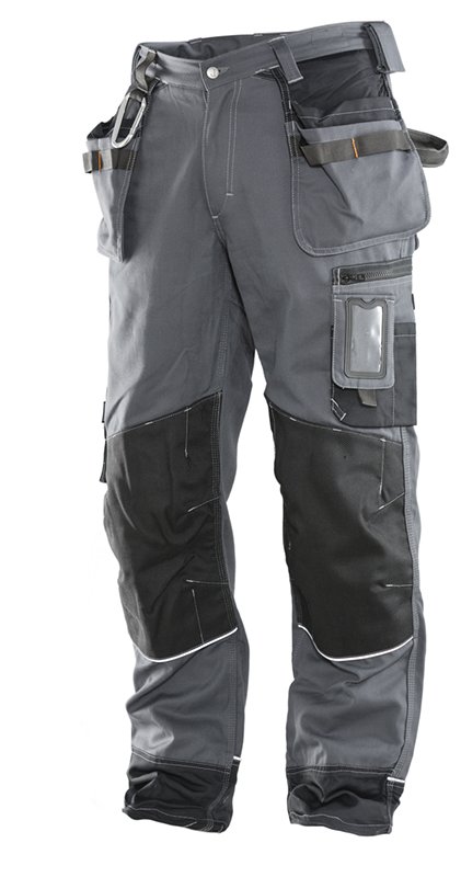 2181 Pantalon d'artisan Core C154 gris foncé/noir