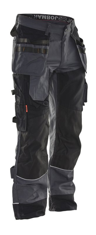 2697 Pantalon de carreleur D116 gris foncé/noir