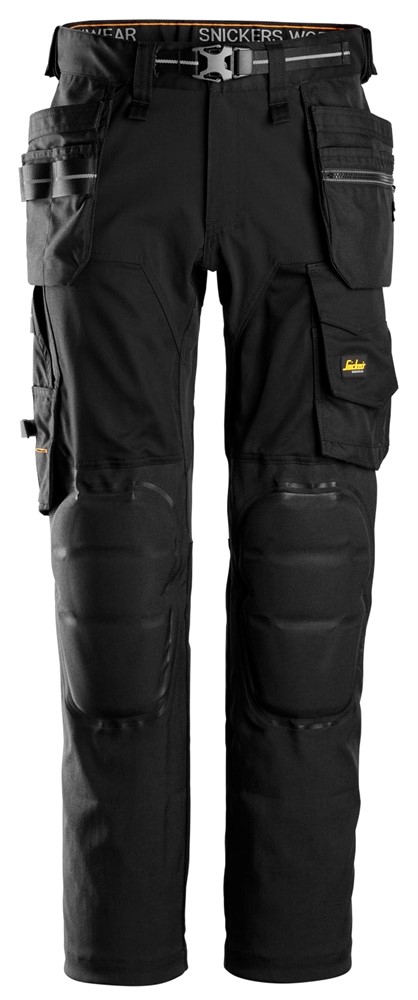 AllroundWork, Pantalon en tissu extensible avec poches holster et genouillères Capsulized™