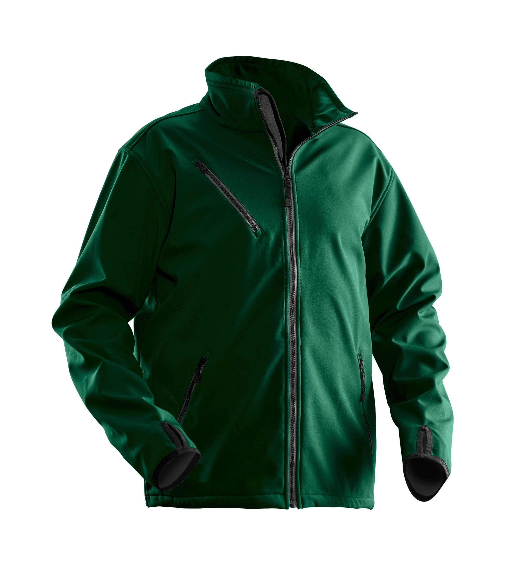 1201 VESTE SOFTSHELL LÉGÈRE 4XL vert forêt