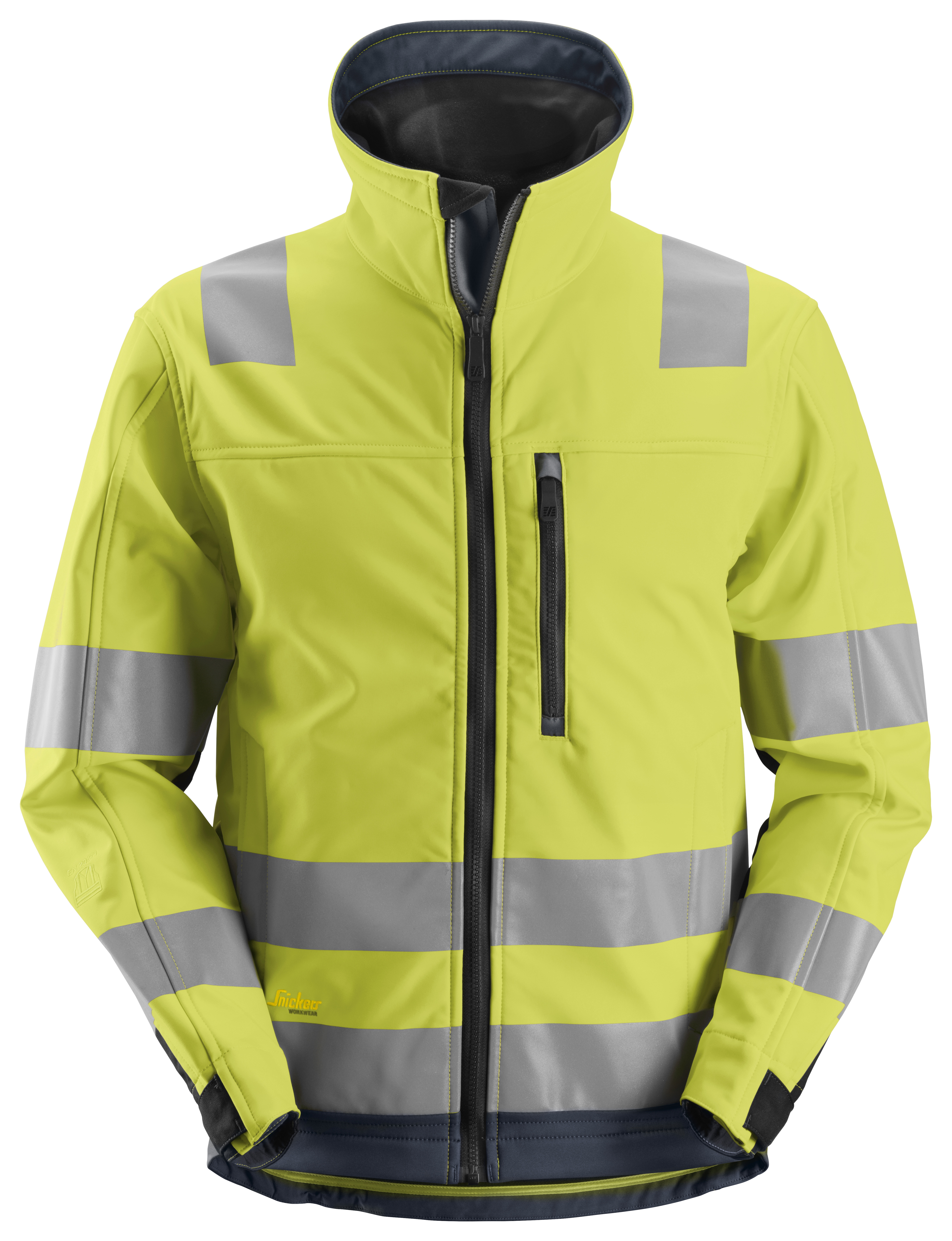 Snickers Allroundwork 1230 - Veste Softshell haute visibilité, Classe 3