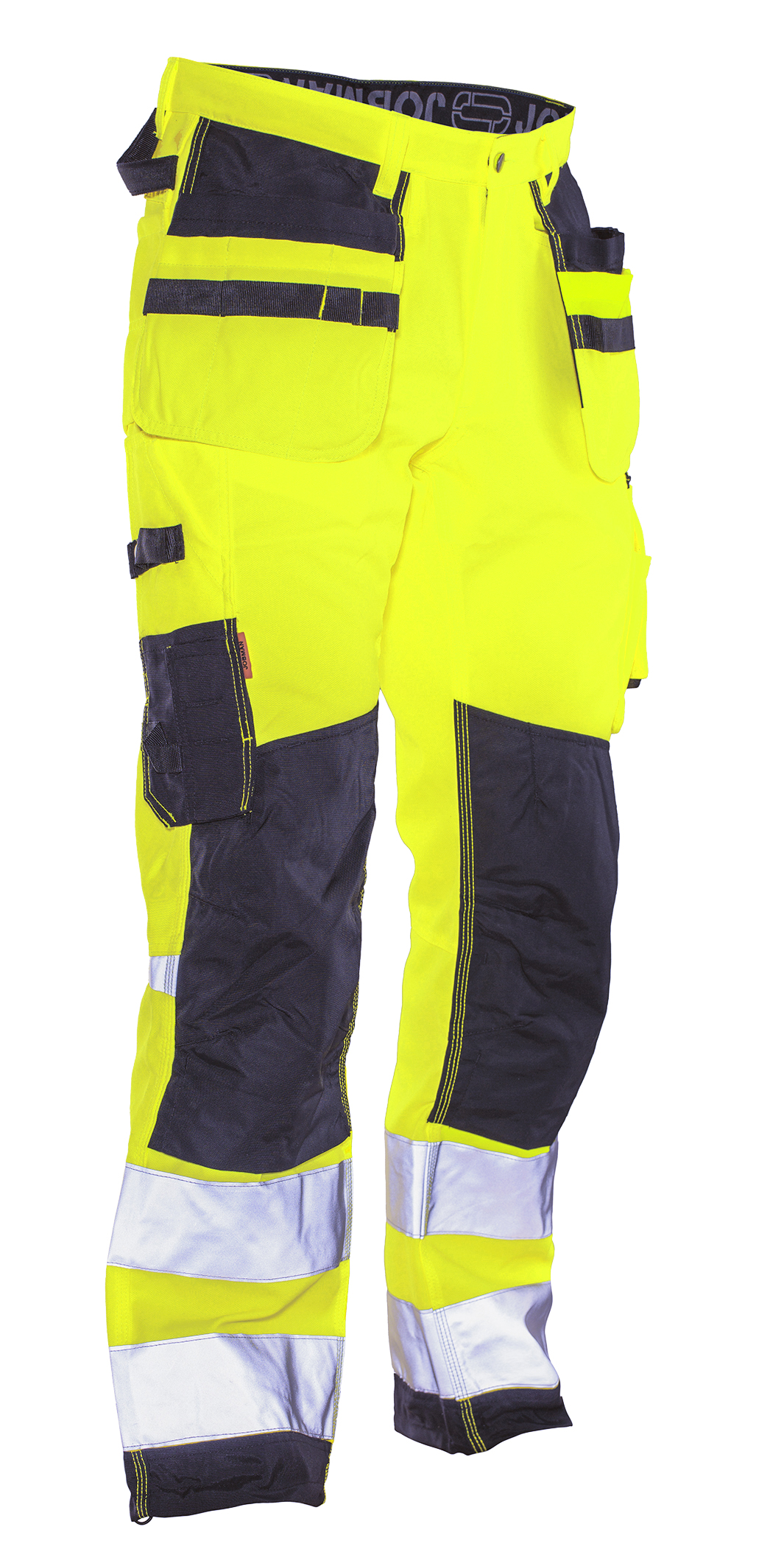 2222 Pantalon d'artisan Star HI-VIS C154 jaune/noir