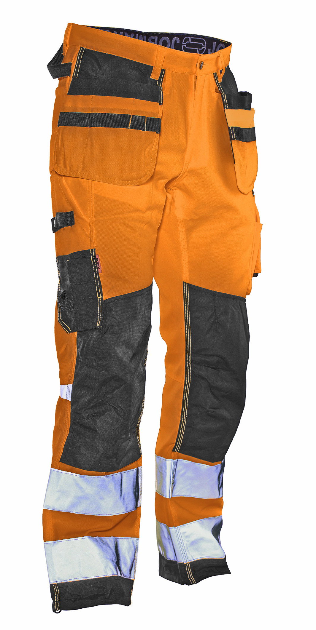 2222 Pantalon d'artisan Star HI-VIS D120 orange/noir