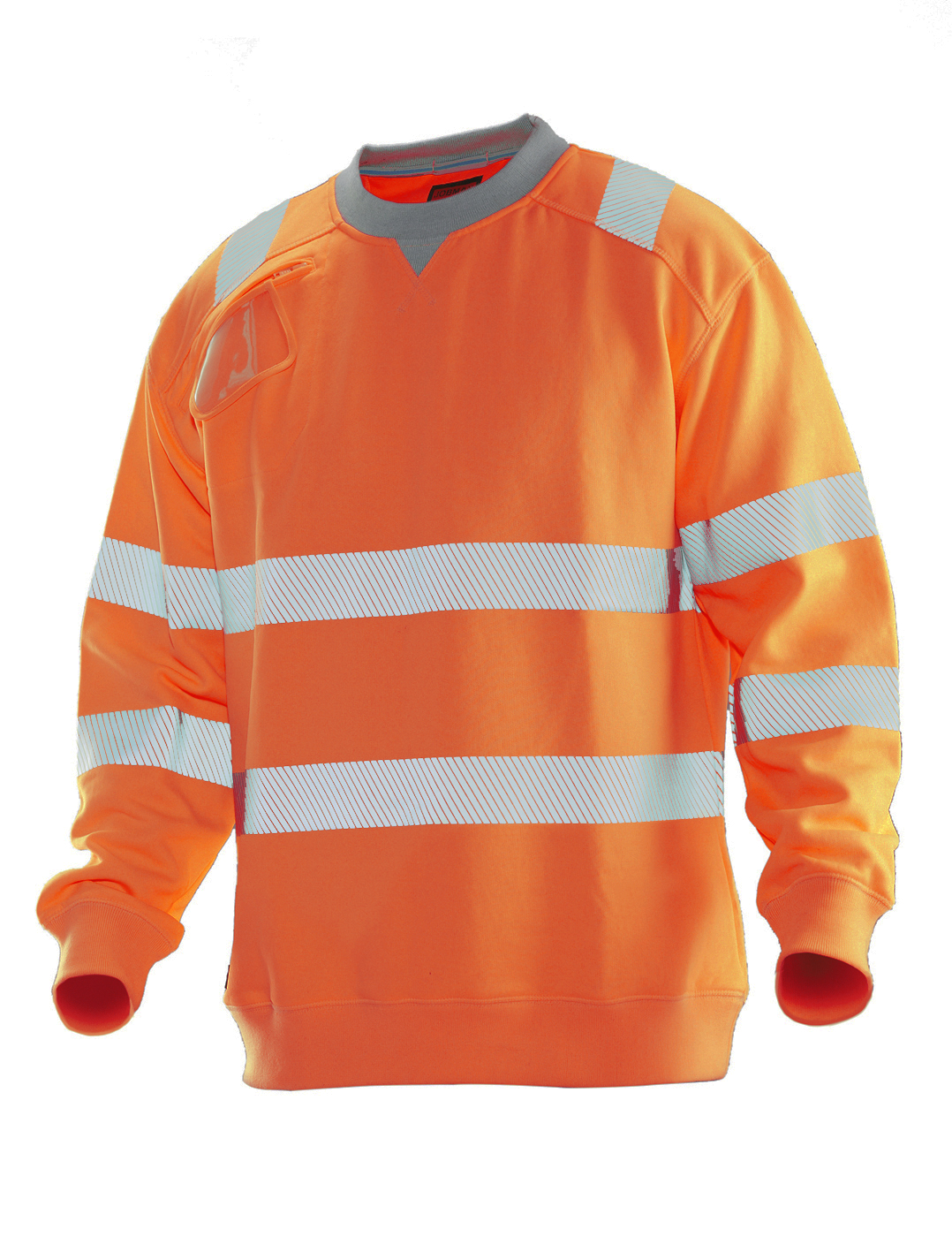 5123 Sweatshirt Hi-Vis L orange