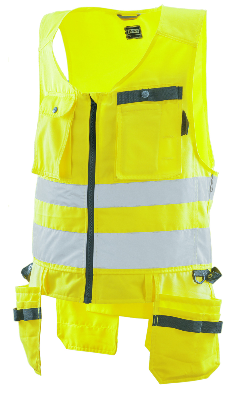 4230 - ALLROUNDWORK, GILET PORTE-OUTILS, HAUTE VISIBILITÉ, CLASSE 1  SNICKERS WORKWEAR - Gilets de travail