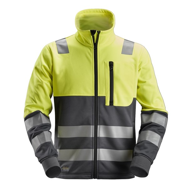 Snickers 8035 - AllroundWork Veste à fermeture à glissière pleine longueur, Classe 2