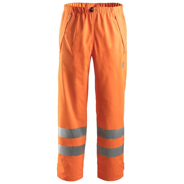 Snickers 8243 - Pantalon de pluie PU haute visibilité, Classe 2