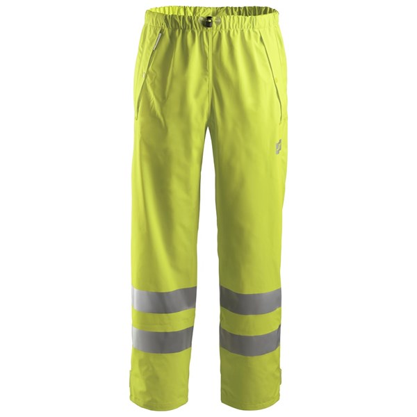 Snickers 8243 - Pantalon de pluie PU haute visibilité, Classe 2