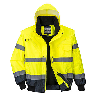 PW302 - Blouson PW3 haute visibilité 3-en-1