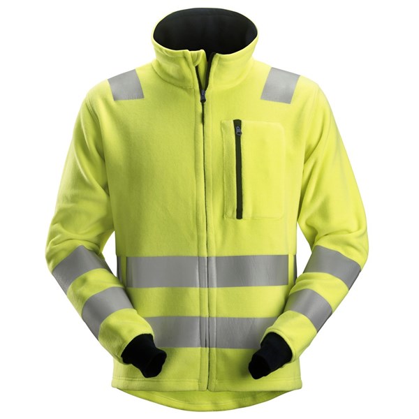 Snickers 2860 - PW Veste en fleece, haute visibilité, Classe 3