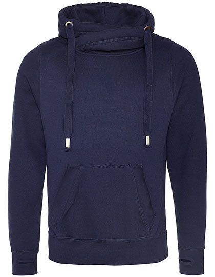 Cross Neck Hoodie