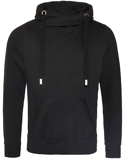 Cross Neck Hoodie