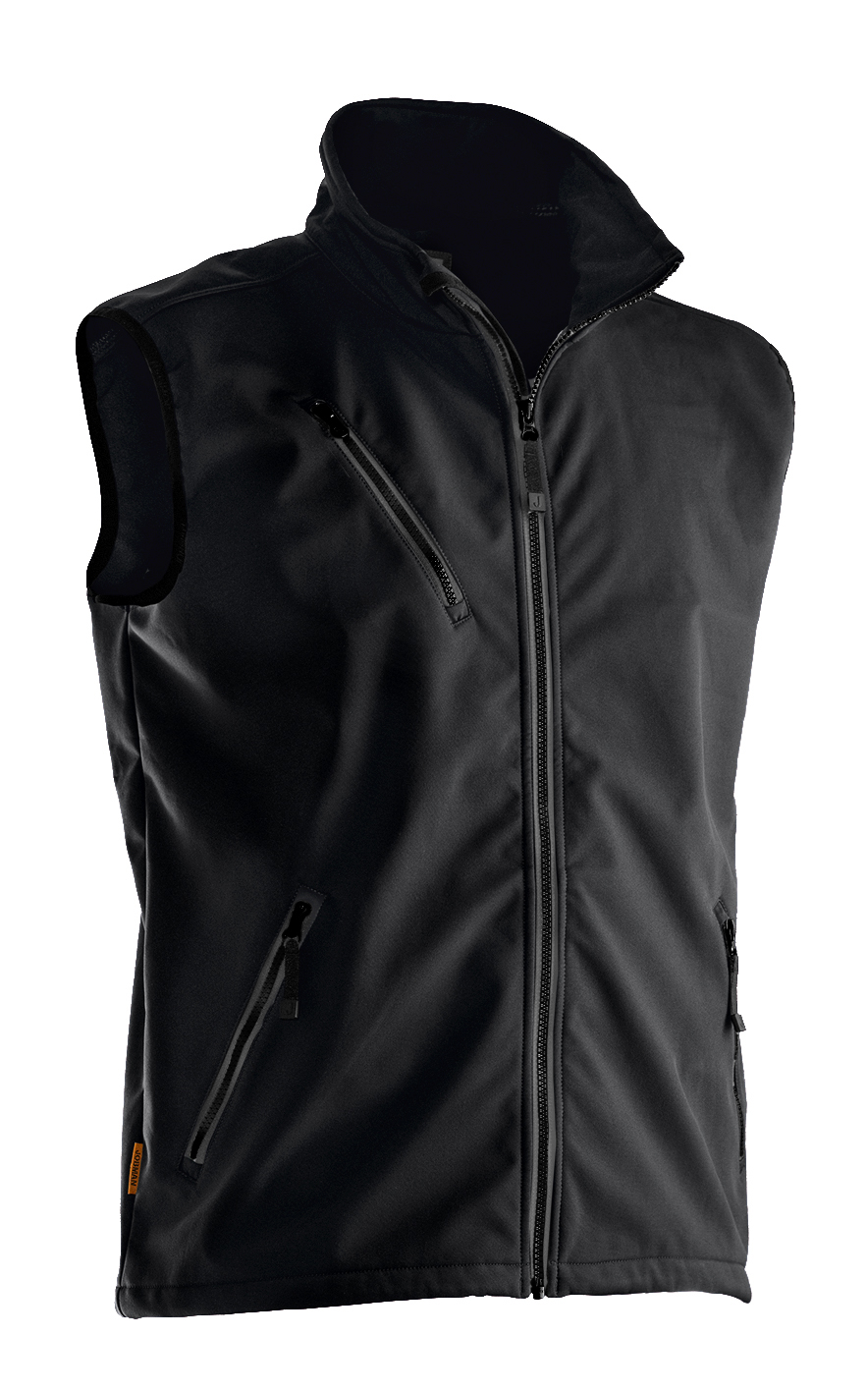 7502 GILET SOFTSHELL LÉGER XS noir