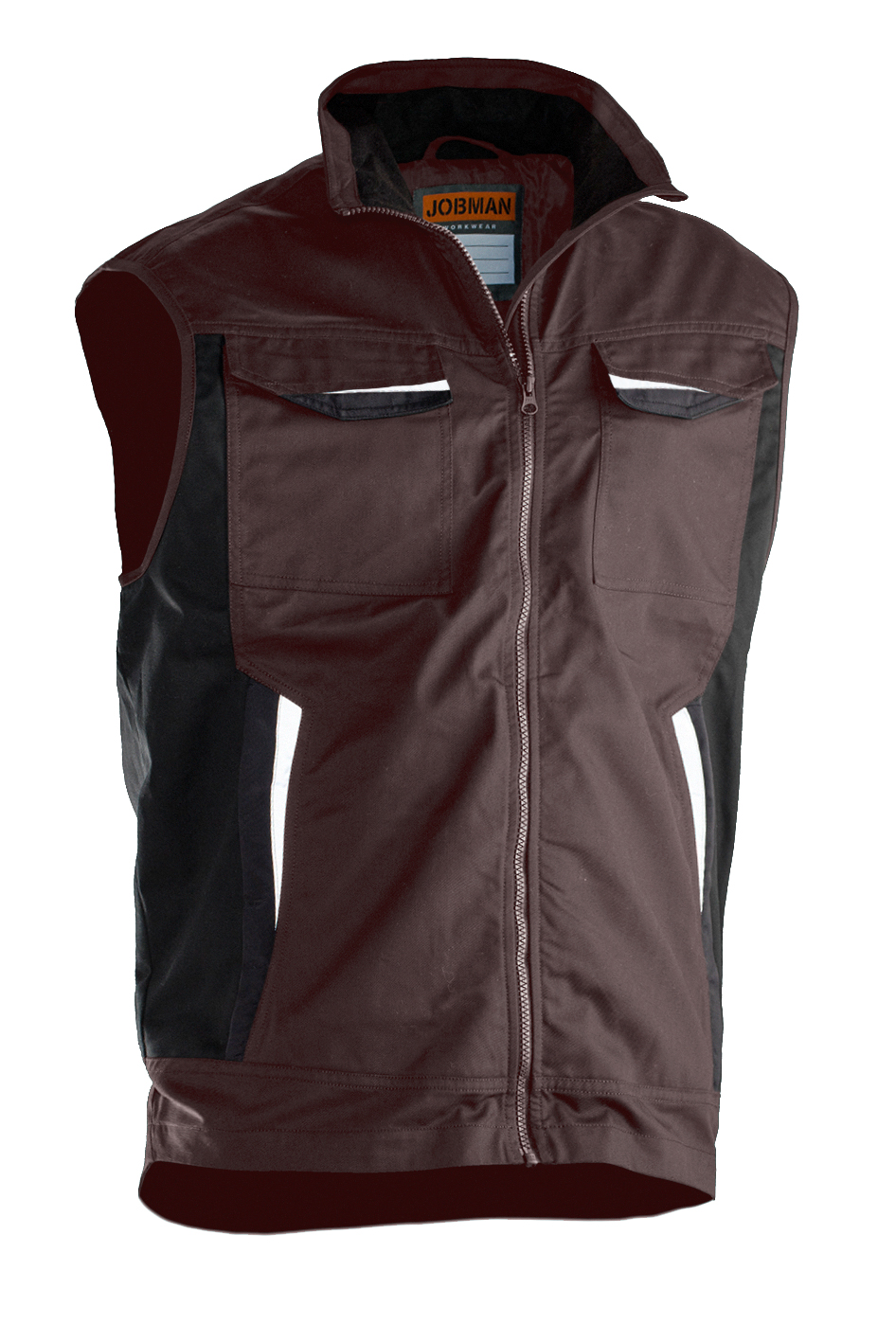 7507 GILET DE SERVICE XS marron